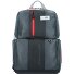 Zaino Urban RFID in pelle 39 cm Scomparto per laptop Variante grey black Zaino Urban RFID in pelle 39 cm Scomparto per laptop Variante grey black