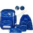 Ergolite Set di borse per la scuola 8 pezzi Variante blue Ergolite Set di borse per la scuola 8 pezzi Variante blue