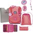  ErgoFlex Tiny Set di borse per la scuola 8 pezzi Variante Coral Reef