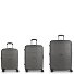 Montreal 4 ruote Set di valigie 3 pezzi con piega di espansione Variante gris Montreal 4 ruote Set di valigie 3 pezzi con piega di espansione Variante gris