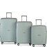  Havanna 4 ruote Set di valigie 3 pezzi Variante taubenblau