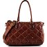  Ricciarda Borsa a spalla L Vera Pelle 35 cm Variante cognac