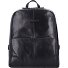  Zaino Vespucci in pelle 41 cm Scomparto per computer portatile Variante black