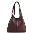  C-Easy Borsa a spalla Vera Pelle 34 cm Variante berry