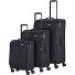 Chios 4 ruote Set di valigie 3 pezzi con piega di espansione Variante schwarz Chios 4 ruote Set di valigie 3 pezzi con piega di espansione Variante schwarz