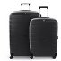  Box 4.0 4 ruote Set di valigie 2 pezzi Variante nero