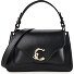  C-Me Borsa a spalla Vera Pelle 23.5 cm Variante noir