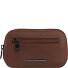  Eluxe Veg Portafoglio chiave Vera Pelle 12 cm Variante dark brown