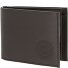  Leather Portafoglio Protezione RFID Vera Pelle 11 cm Variante braun-circle bloom