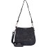 Borsa a tracolla in pelle 19 cm Variante blu indaco Borsa a tracolla in pelle 19 cm Variante blu indaco