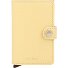  Miniwallet Custodia per carta di credito Protezione RFID Pelle 6.5 cm Variante butter yellow