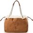  Max Borsa shopper 39 cm Variante cuoio-ecru