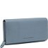  Valetta Portafoglio Protezione RFID Vera Pelle 18 cm Variante skyblue