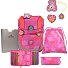 ErgoFlex Tiny Set di borse per la scuola 6 pezzi Variante Roses ErgoFlex Tiny Set di borse per la scuola 6 pezzi Variante Roses
