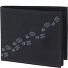  New Cryptan Portafoglio Protezione RFID 12 cm Variante schwarz-footsteps grey