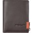  Monaco Portafoglio Protezione RFID Pelle 8 cm Variante brown