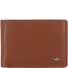  Polo Portafoglio Protezione RFID Vera Pelle 11 cm Variante cognac