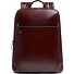  Blue Square Zaino da giorno Protezione RFID Pelle 37 cm Scomparto per laptop Variante mahogany