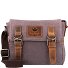  Borsa a tracolla in canapa vintage 22 cm Variante light grey
