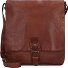  Borsa a tracolla Submarine in pelle 34 cm Variante cognac