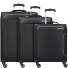 Holiday Heat 4 ruote Set di valigie 3 pezzi Variante black Holiday Heat 4 ruote Set di valigie 3 pezzi Variante black