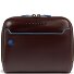  Blue Square Borsa a tracolla Vera Pelle 21 cm Variante mahogany