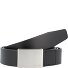  Cintura con placca formale in pelle Variante black | 110 cm