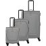Umbria 4 ruote Set di valigie 3 pezzi con piega di espansione Variante smoky grey Umbria 4 ruote Set di valigie 3 pezzi con piega di espansione Variante smoky grey