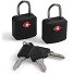 Blocco TSA Prosafe confezione da 2 Variante black