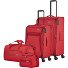 Chios 4 ruote Set di valigie 4 pezzi con piega di espansione Variante rot Chios 4 ruote Set di valigie 4 pezzi con piega di espansione Variante rot