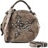  Eufemia Mini borsa a mano Vera Pelle 18 cm Variante cemento