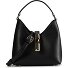  Goccia Mini borsa a mano Vera Pelle 18 cm Variante nero