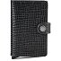  Miniwallet Portafoglio Protezione RFID Vera Pelle 6 cm Variante black