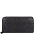  Wave Portafoglio Protezione RFID Pelle 19 cm Variante black