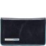  Blue Square Custodia per biglietti da visita Vera Pelle 10 cm Variante blau