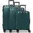  Essentials 18 2.0 4 ruote Set di valigie 3 pezzi espandibile Variante metallic-green shiny