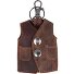  Portachiavi Montana in pelle 6 cm Variante braun