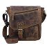  Vintage Borsa a tracolla Pelle 26 cm Variante brown