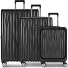  Cervia 2.0 4 ruote Set di valigie 3 pezzi con piega di espansione Variante dark-grey