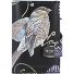  Custodia per carte di credito RFID in pelle 6,5 cm Variante bird & clover-titan