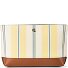  Pochette 25 cm Variante stripe lemon sorbet lauren tan