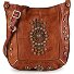  Nora Borsa a tracolla Pelle 26 cm Variante cognac