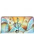  Art+Craft Portafoglio RFID in pelle 20 cm Variante handbemalt