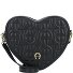  Fashion Borsa a spalla Vera Pelle 19 cm Variante black