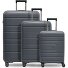  Essentials 11 3-SET 4 ruote Set di valigie 3 pezzi Variante dark grey