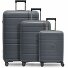 Essentials 11 3-SET 4 ruote Set di valigie 3 pezzi Variante dark grey