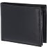  Leather Portafoglio Protezione RFID Vera Pelle 12 cm Variante schwarz-windrose 2.0