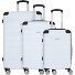 Rhodos 4 ruote Set di valigie 3 pezzi Variante weiss-sz
