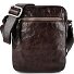 Fico Borsa a tracolla Vera Pelle 19 cm Variante moro
