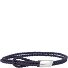  Bracciale Crossroads in pelle 20 cm Variante black/brown
